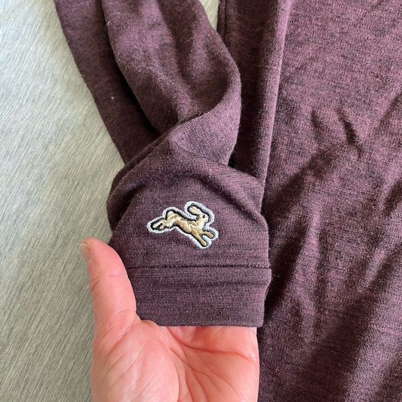 Tracksmith Women’s Downeaster half- zip Merino mid layer size small - Picture 5 of 5